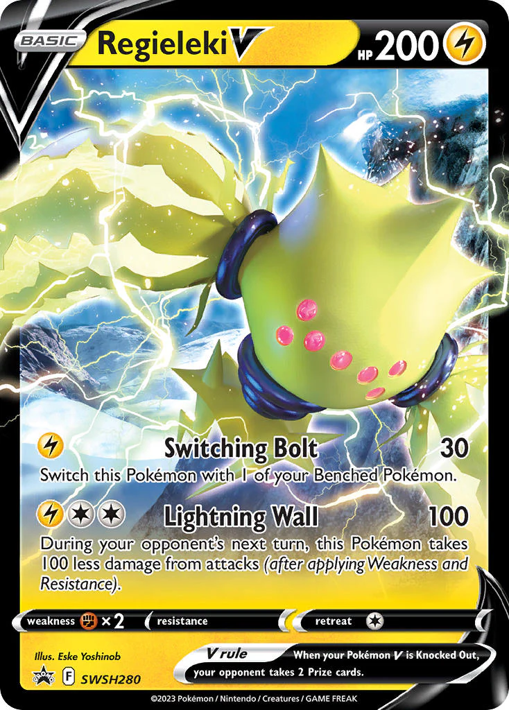 SWSH Black Star Promos 280 Regieleki V