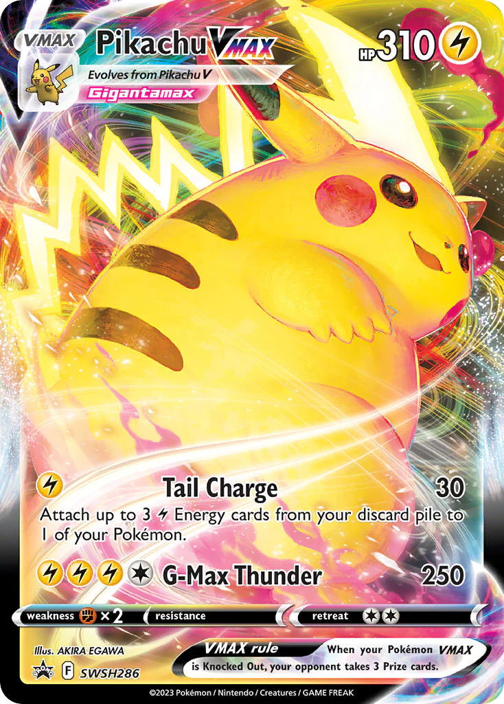 SWSH Black Star Promos 286 Pikachu VMAX