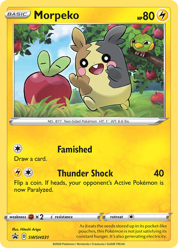 SWSH Black Star Promos 031 Morpeko