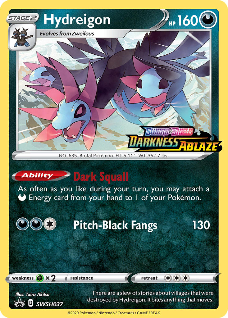 SWSH Black Star Promos 037 Hydreigon