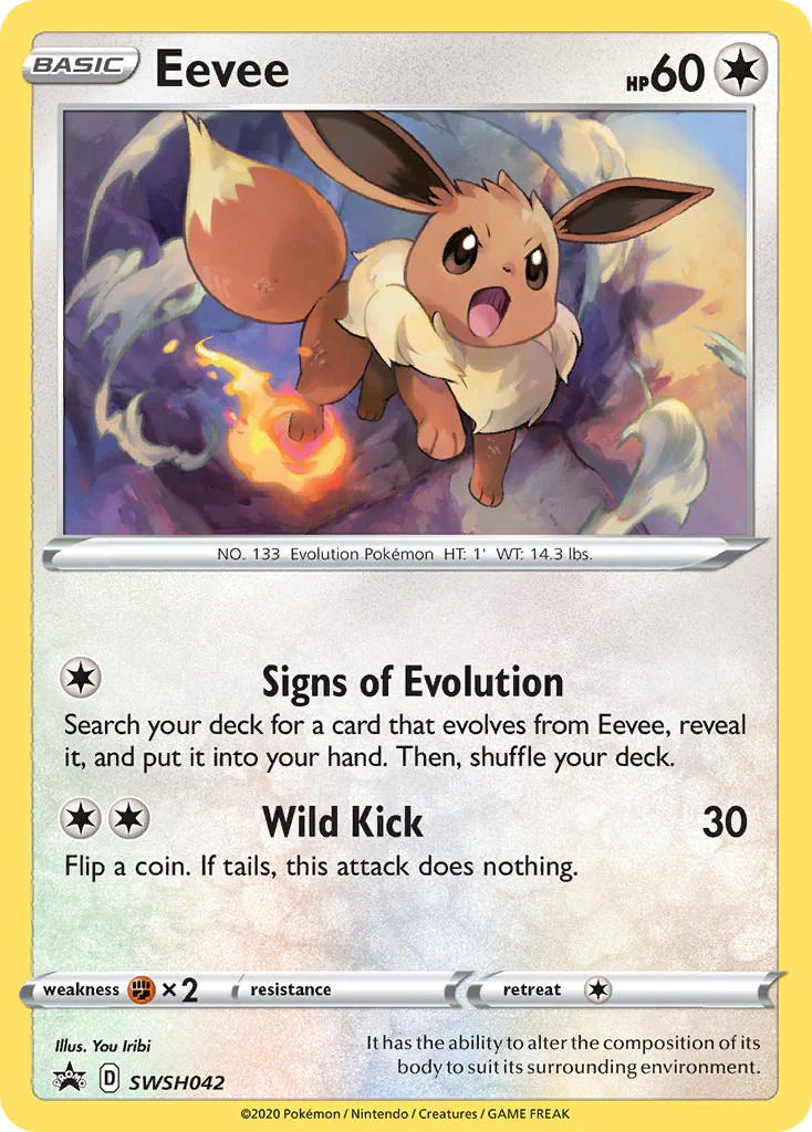 SWSH Black Star Promos 042 Eevee