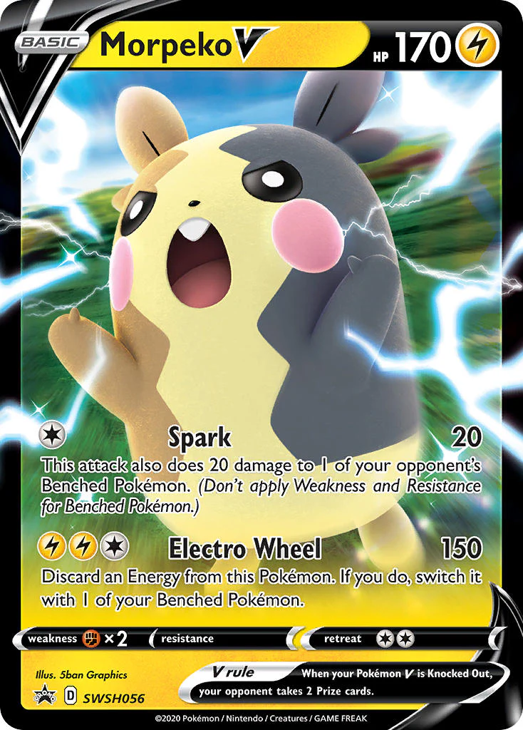 SWSH Black Star Promos 056 Morpeko V