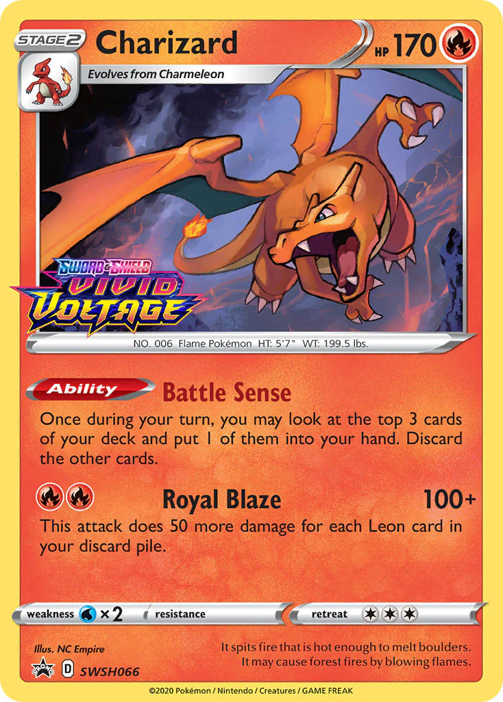 SWSH Black Star Promos 066 Charizard