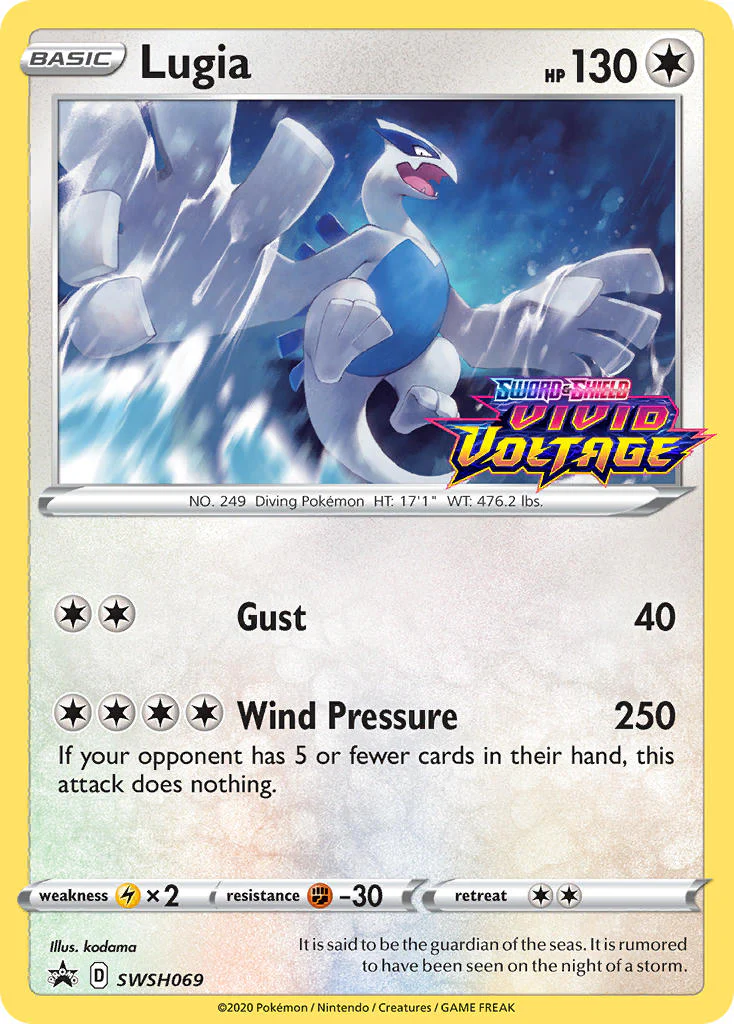 SWSH Black Star Promos 069 Lugia