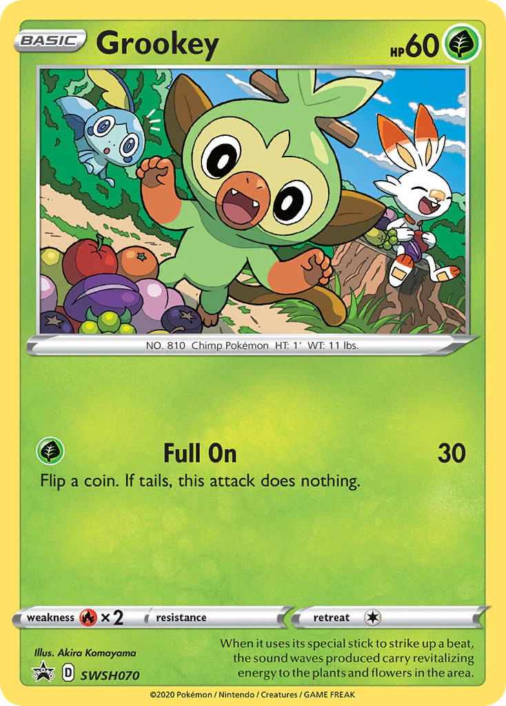 SWSH Black Star Promos 070 Grookey