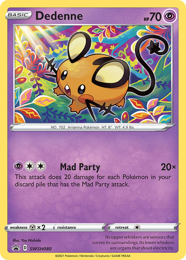 SWSH Black Star Promos 080 Dedenne