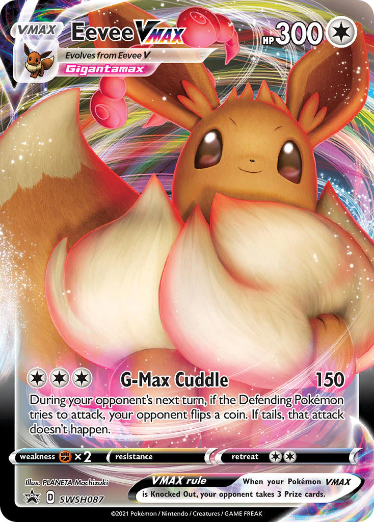 SWSH Black Star Promos 087 Eevee VMAX