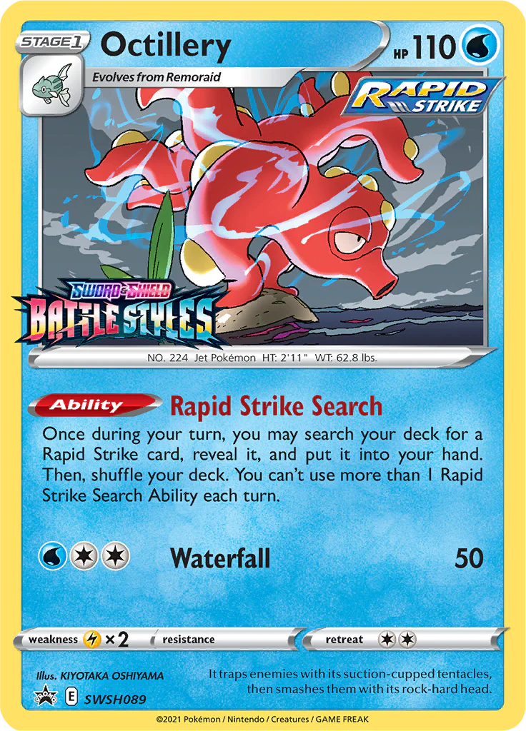 SWSH Black Star Promos 089 Octillery