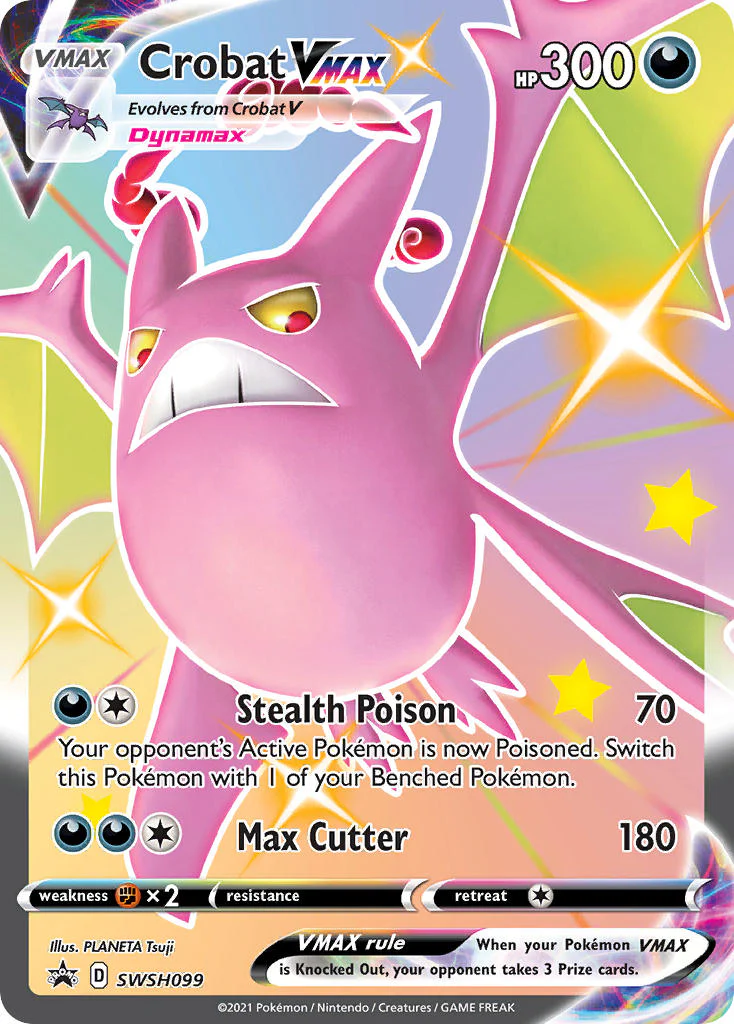 SWSH Black Star Promos 099 Crobat VMAX