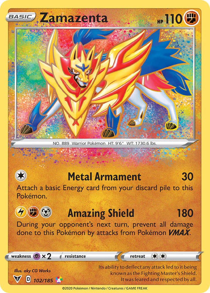 Vivid Voltage 102 Zamazenta