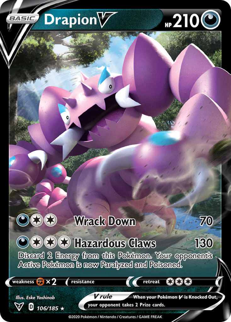 Vivid Voltage 106 Drapion V
