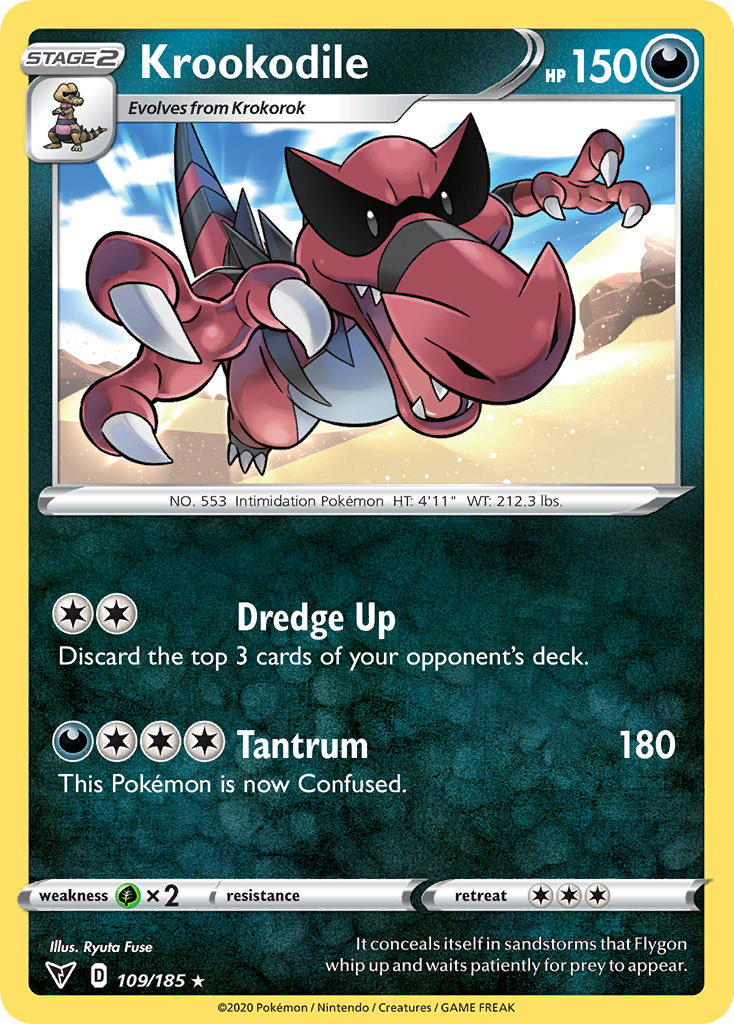 Vivid Voltage 109 Krookodile