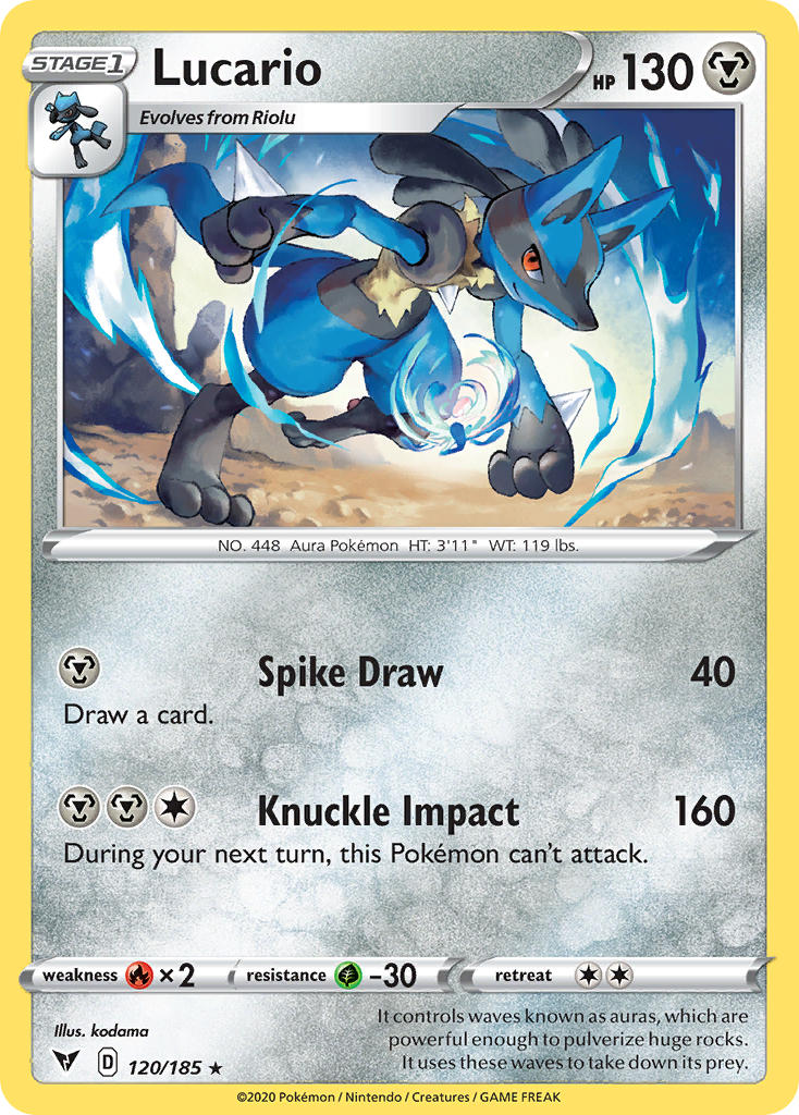 Vivid Voltage 120 Lucario