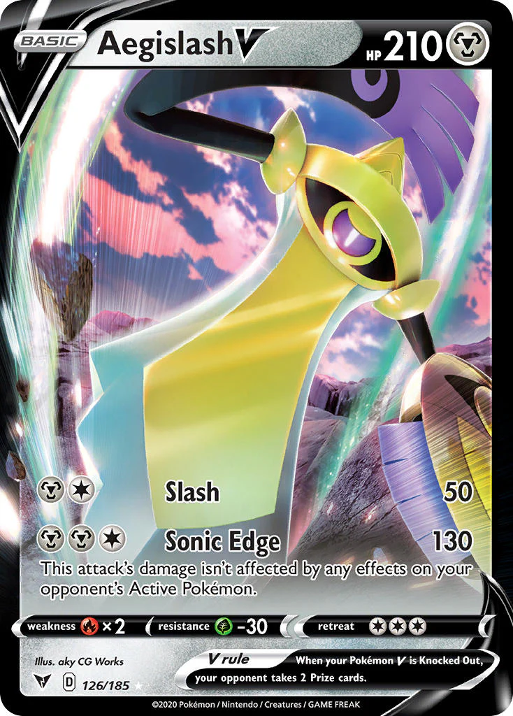 Vivid Voltage 126 Aegislash V