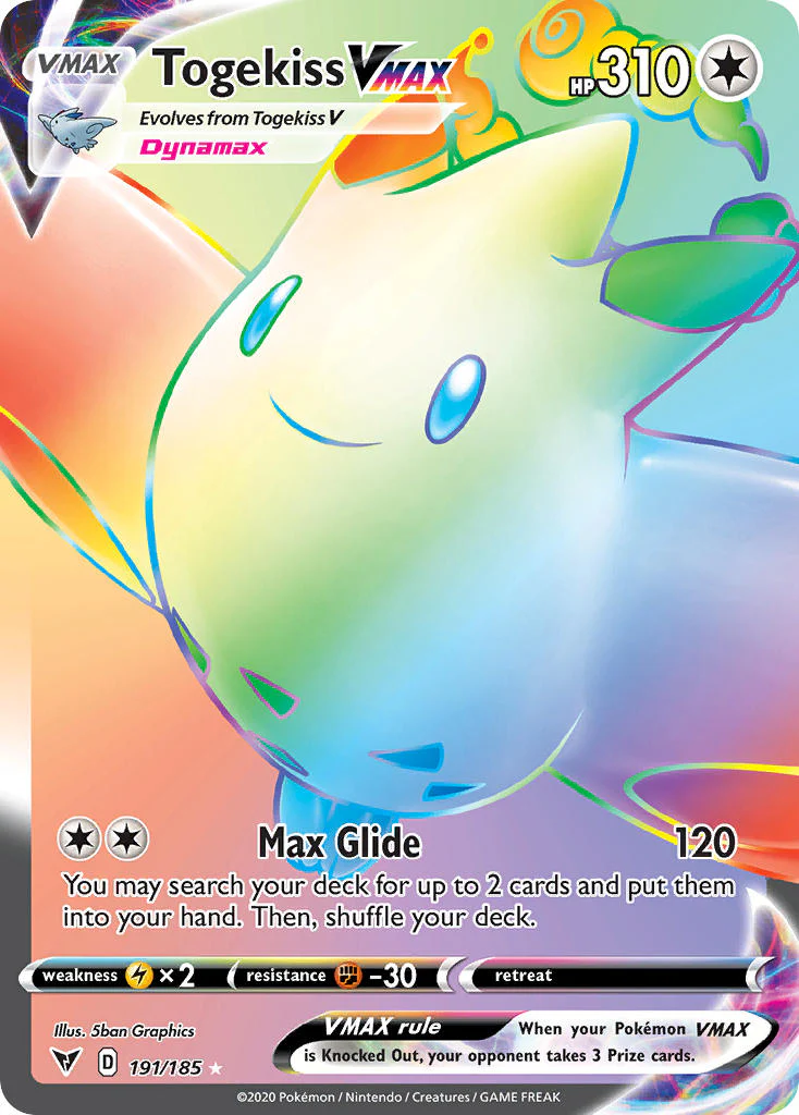 Vivid Voltage 191 Togekiss VMAX