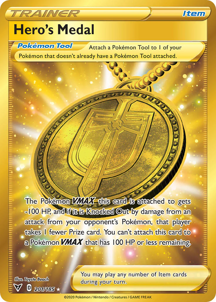 Vivid Voltage 201 Hero's Medal