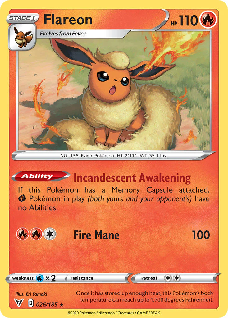 Vivid Voltage 026 Flareon