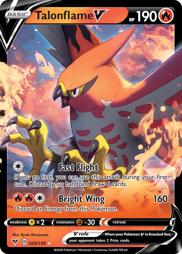 Vivid Voltage 029 Talonflame V