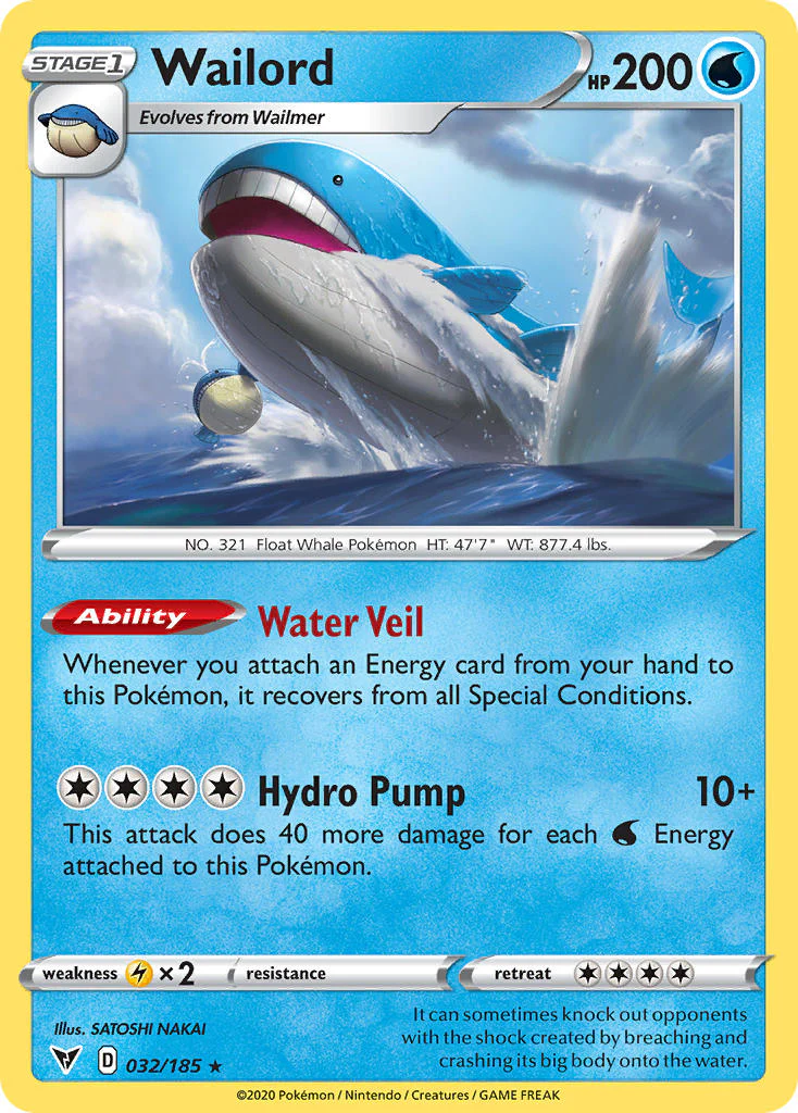 Vivid Voltage 032 Wailord
