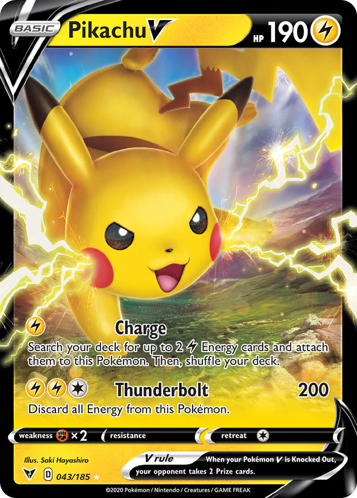 Vivid Voltage 043 Pikachu V