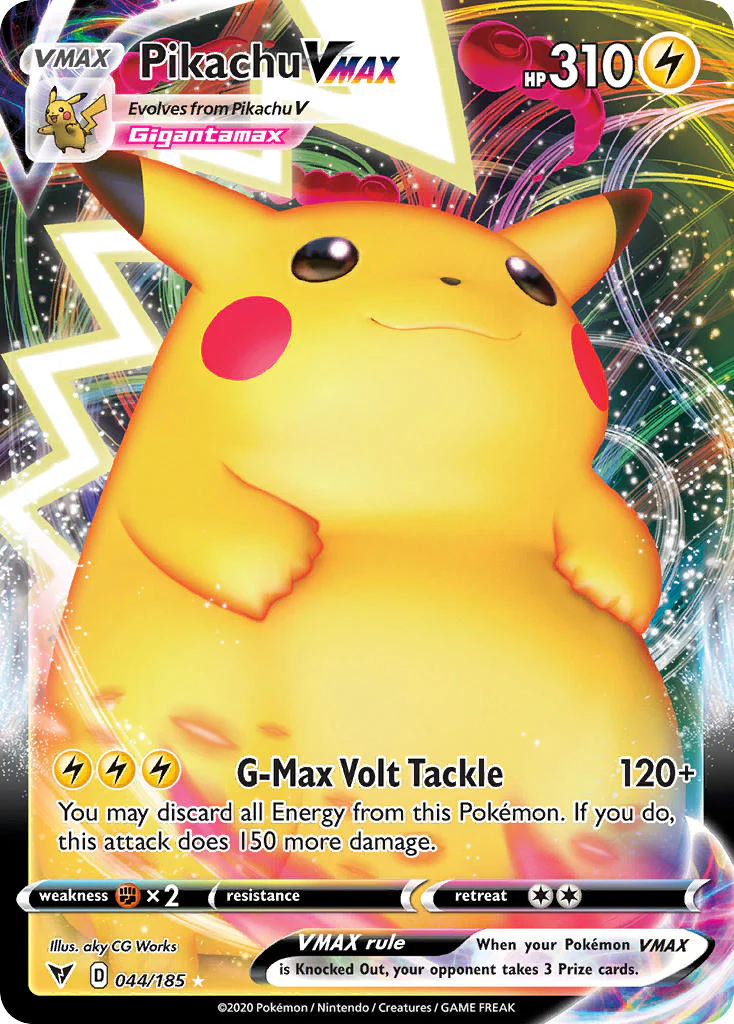 Vivid Voltage 044 Pikachu VMAX