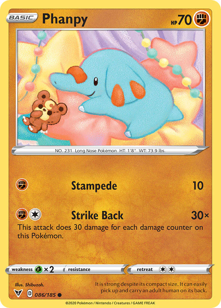 Vivid Voltage 086 Phanpy