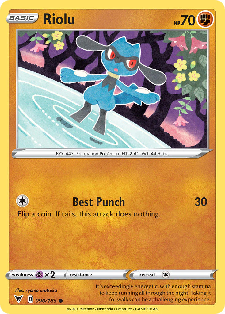 Vivid Voltage 090 Riolu