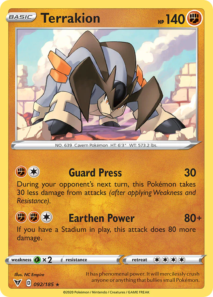 Vivid Voltage 092 Terrakion