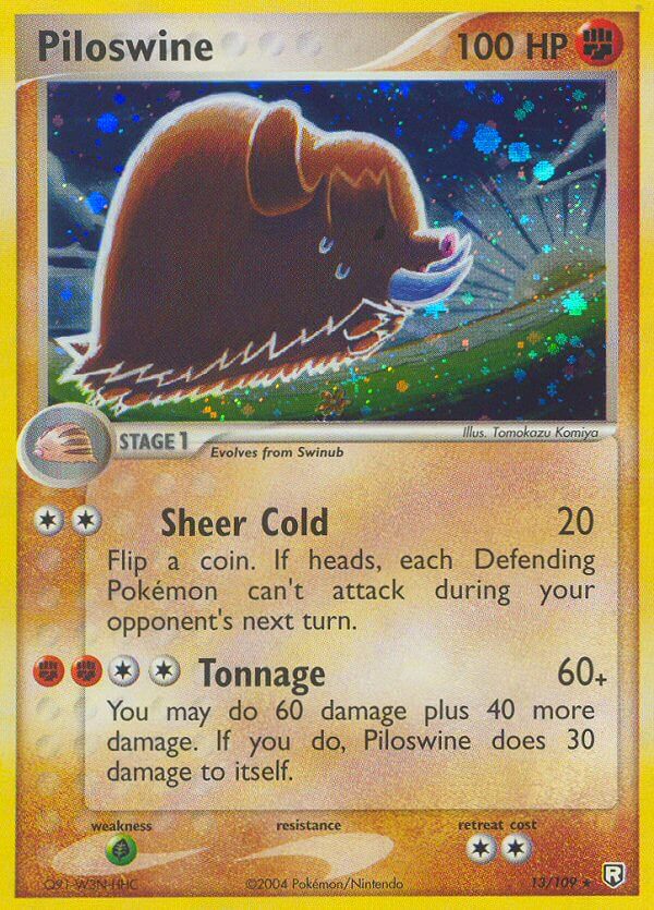 Team Rocket Returns 013 Piloswine