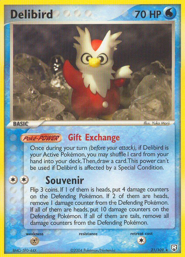 Team Rocket Returns 021 Delibird