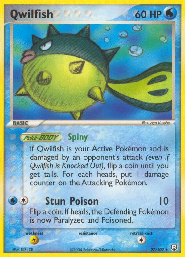 Team Rocket Returns 027 Qwilfish