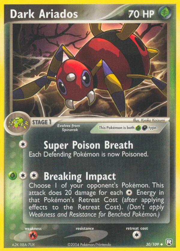 Team Rocket Returns 030 Dark Ariados