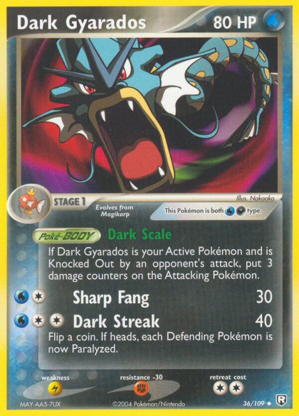 Team Rocket Returns 036 Dark Gyarados