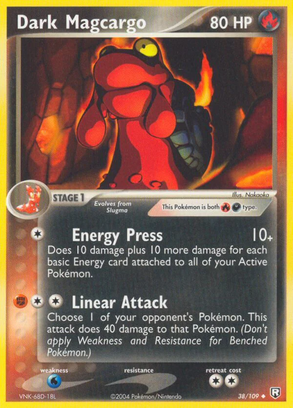Team Rocket Returns 038 Dark Magcargo