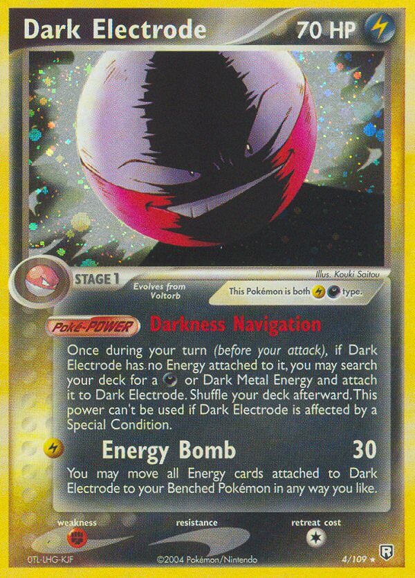 Team Rocket Returns 004 Dark Electrode