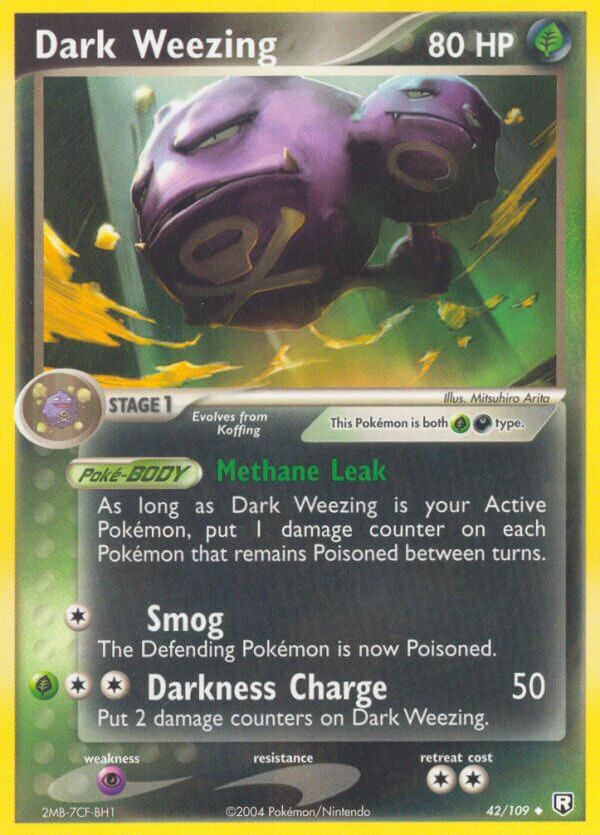 Team Rocket Returns 042 Dark Weezing