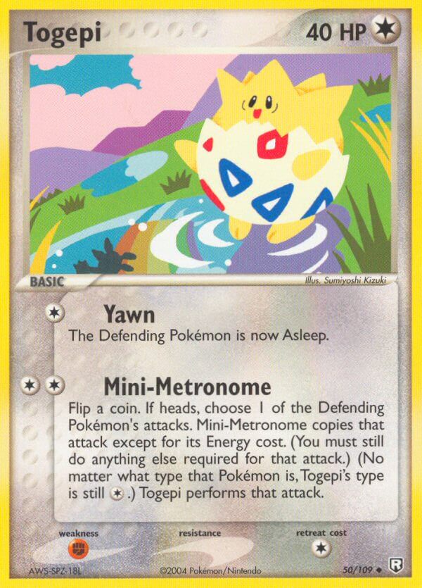 Team Rocket Returns 050 Togepi