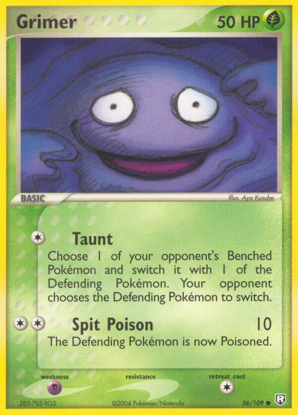 Team Rocket Returns 056 Grimer