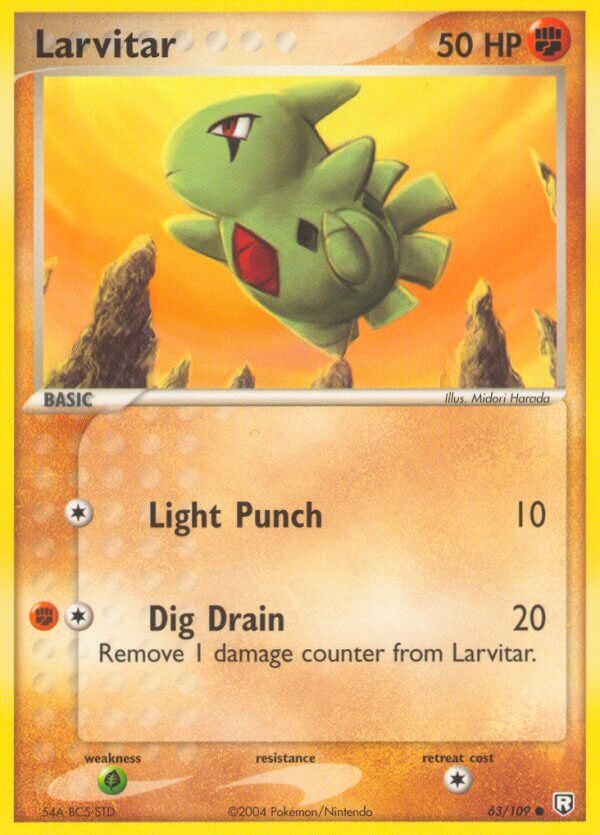 Team Rocket Returns 063 Larvitar