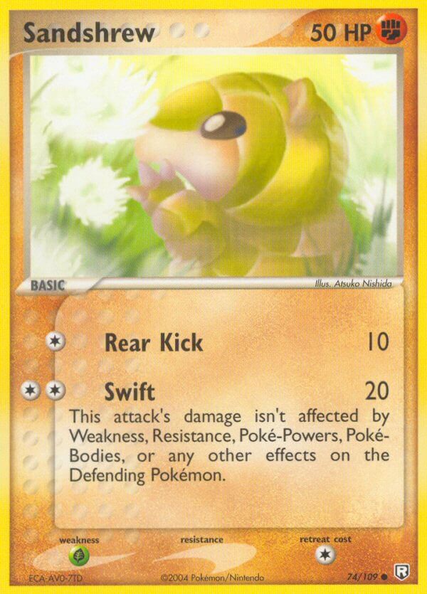 Team Rocket Returns 074 Sandshrew