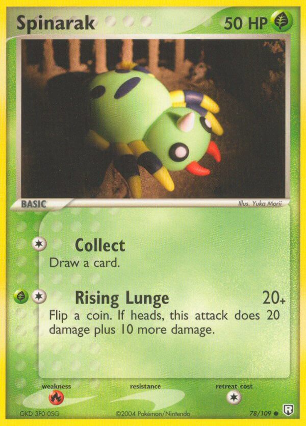 Team Rocket Returns 078 Spinarak