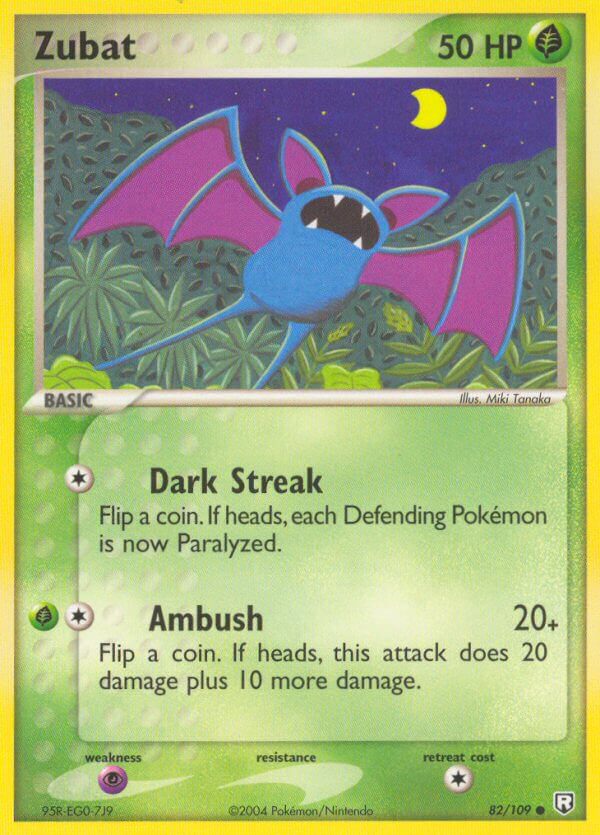 Team Rocket Returns 082 Zubat