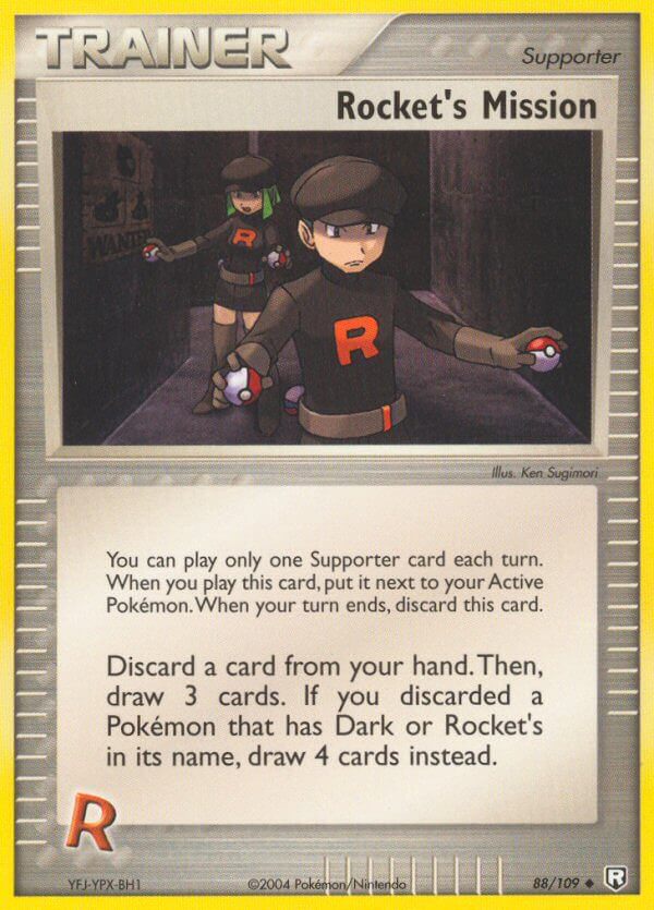 Team Rocket Returns 088 Rocket's Mission