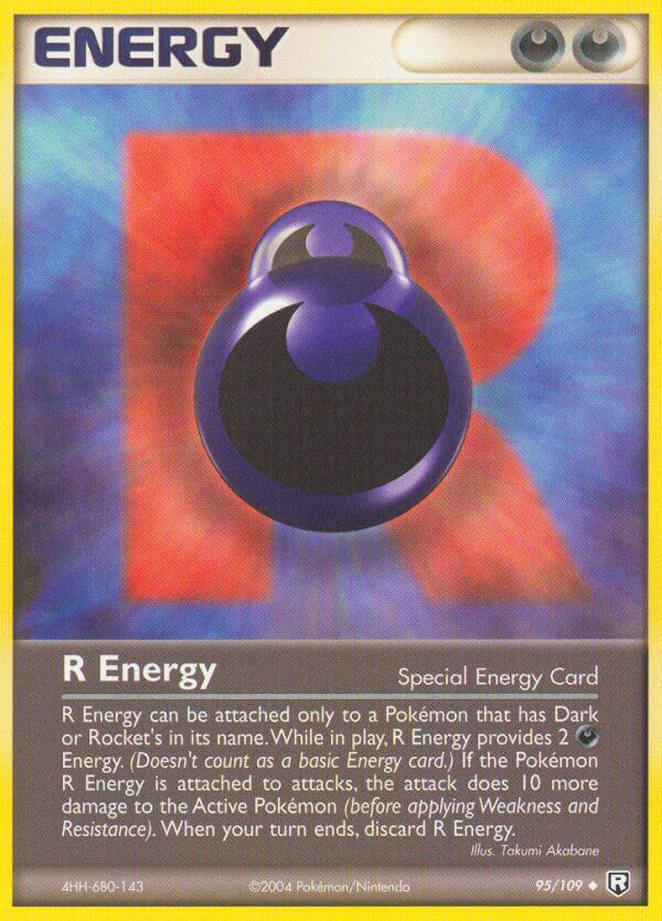 Team Rocket Returns 095 R Energy