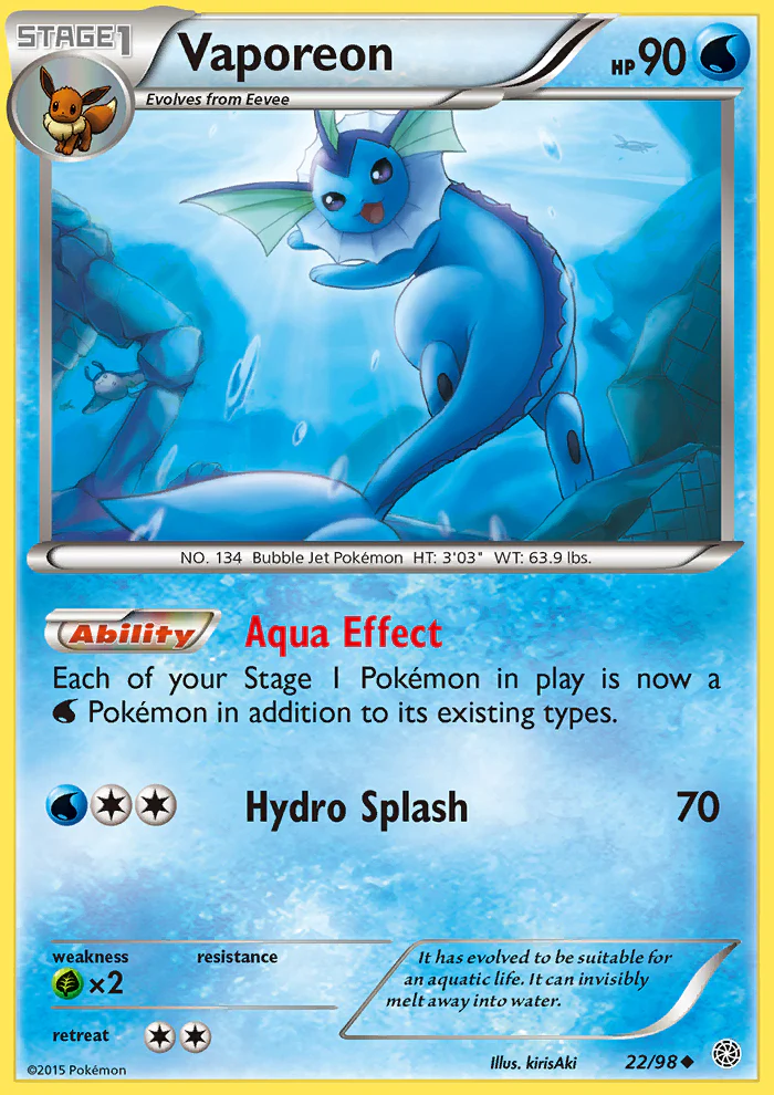 Ancient Origins 022 Vaporeon