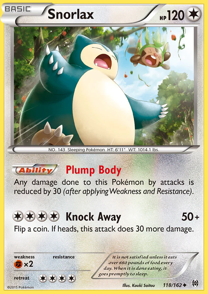 Breakthrough 118 Snorlax