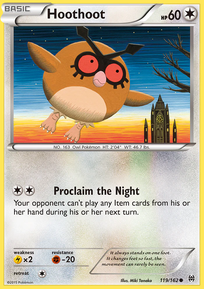 Breakthrough 119 Hoothoot
