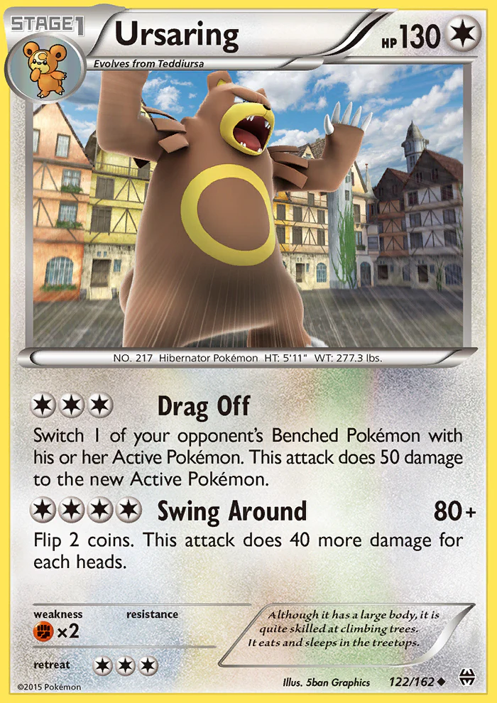 Breakthrough 122 Ursaring