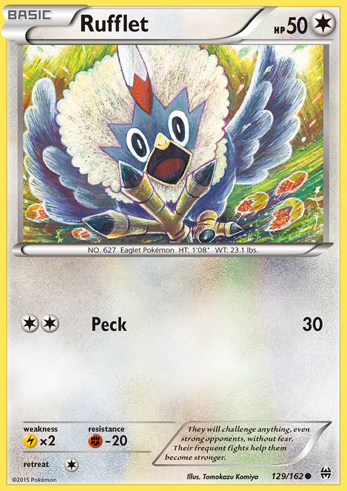 Breakthrough 129 Rufflet