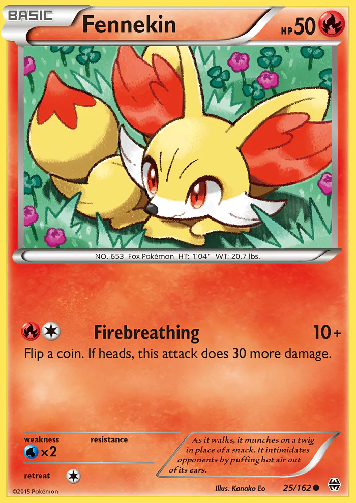Breakthrough 025 Fennekin